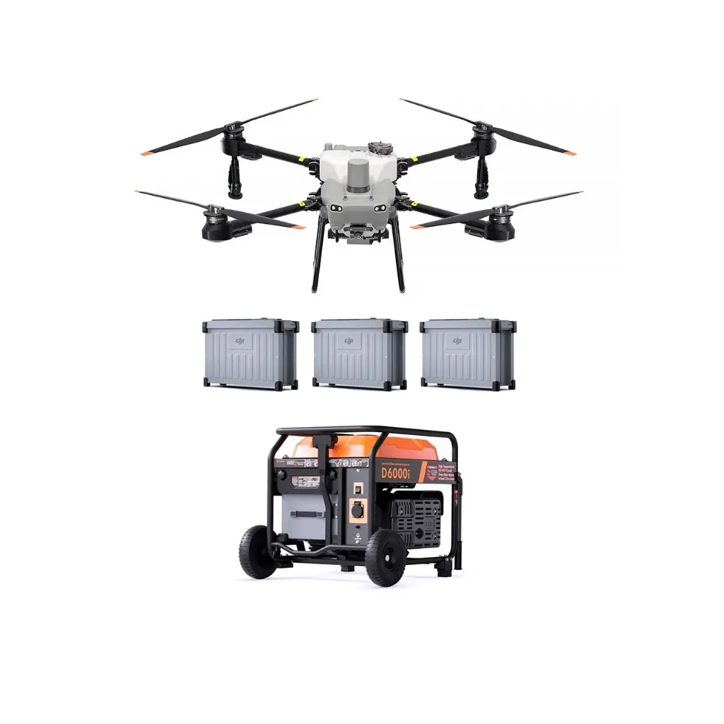DJI AGRAS T25 3 BATERÍAS Y GENERADOR D6000i